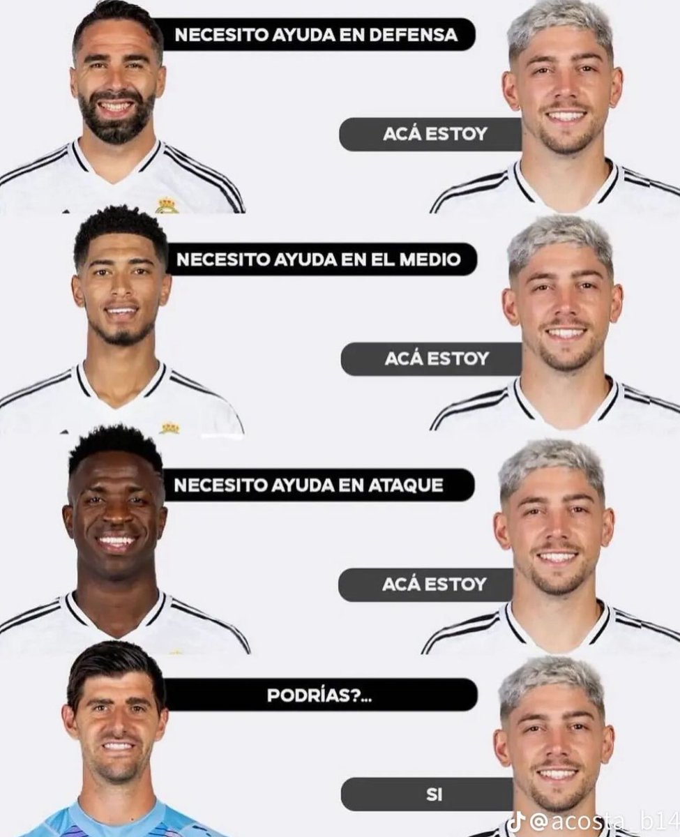 AdriRM33's tweet photo. DON FEDERICO VALVERDE SIEMPRE EN MI EQUIPO 🤍 https://t.co/yLa6n0M8lA