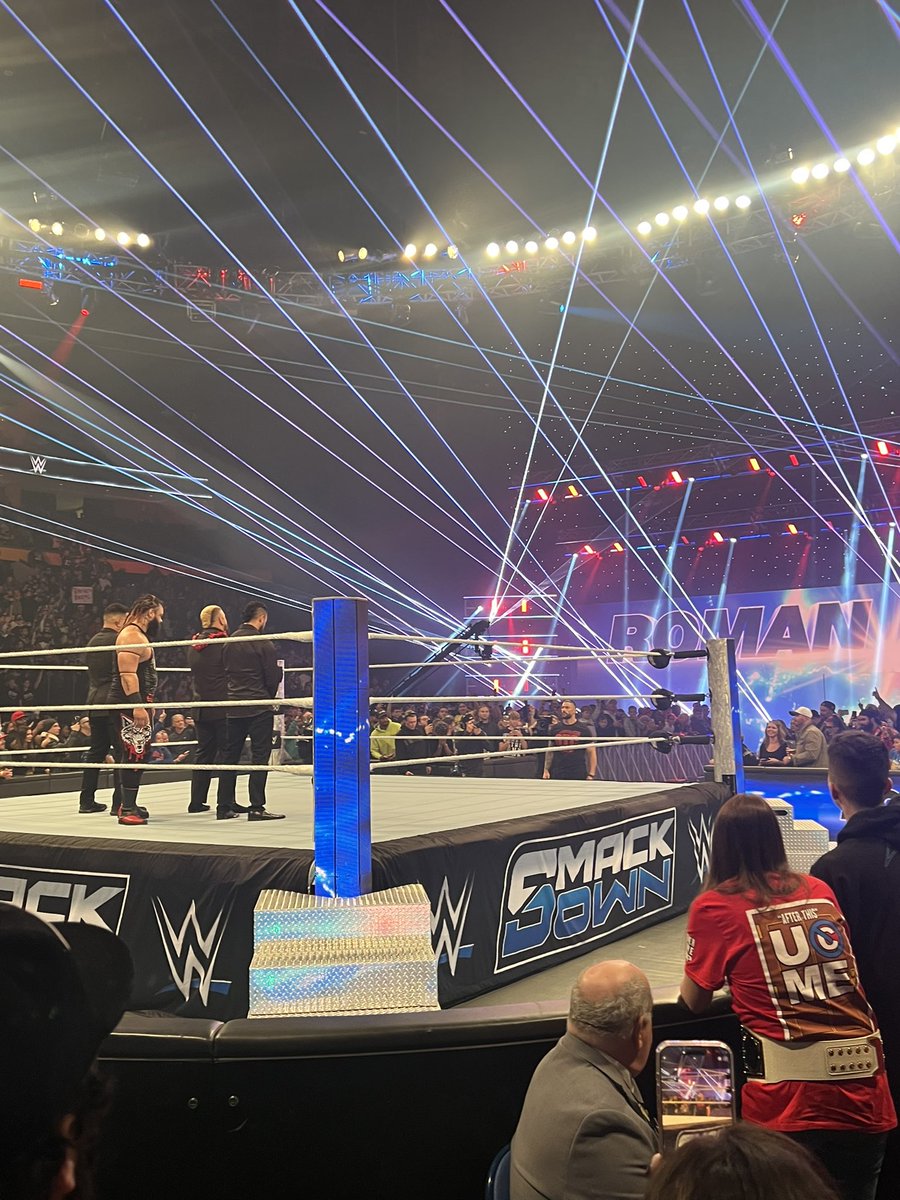 d_papadopoulos4's tweet photo. What A Night ! Acknowledge The New Undisputed Tribal Chief!! @jacobfatu_wwe @TamaTonga01 @LOA_WWE #smackdown #wwe https://t.co/IwbMepAZL4