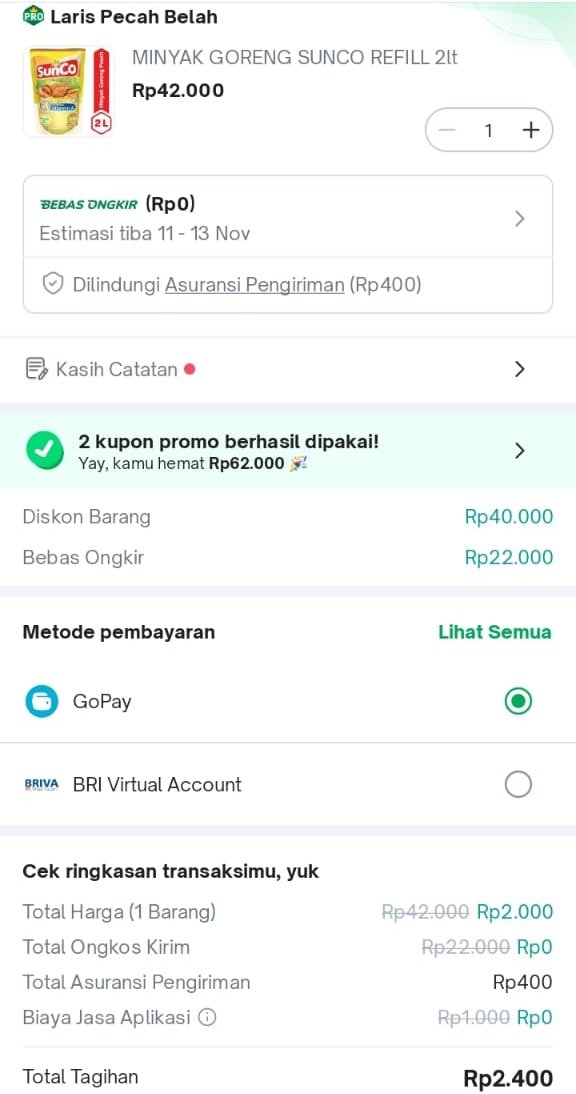 FMudaim's tweet photo. @BaseBDG Numpang pamer,,, beliin emak minyak goreng 2 ltr cuma bayar 2.400 perak🥲

https://t.co/KaxbAfKEac https://t.co/uRRKOQ5ppf