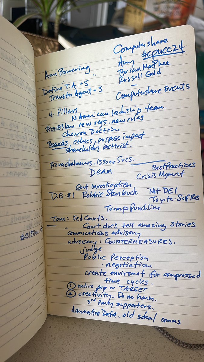 LarryChiang's tweet image. Similar to Andrew Luck and his protocol of “sitting front row and taking notes furiously”, I now hear that dozens of student athletes sit first Chair Entrepreneurship

Computershare. Let’s study 10/6/24 - #08Oct2024 at “#cpucc24”
 #cs183bOd