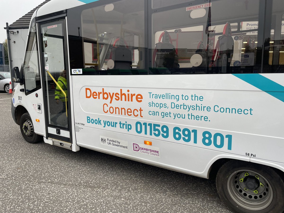 Pass it on…The new contact number to book for Derbyshire Connect Shopper Services in Derbyshire is 0115 9691801.

Details of all the areas served can be found here:

ct4n.co.uk/derbyshire-con…