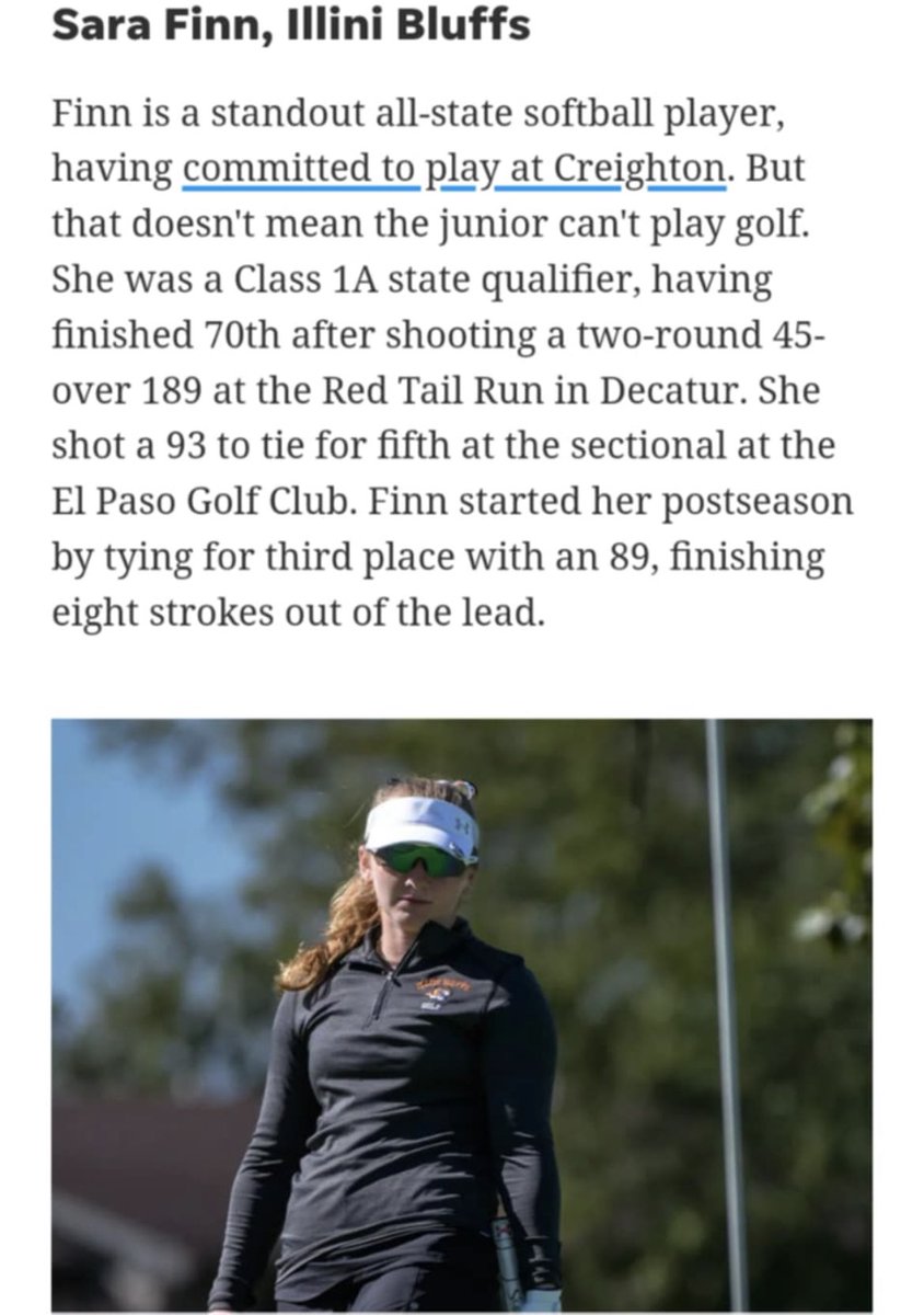 Congrats to Crew and Sara making the PJ Star all area. #ibtigerpride