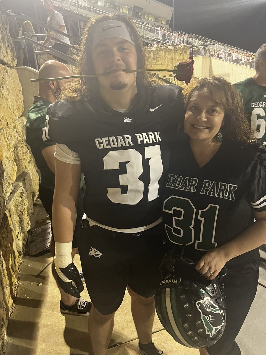 Senior night - on or off the field, we will always be your BIGGEST fans son. #classof2025