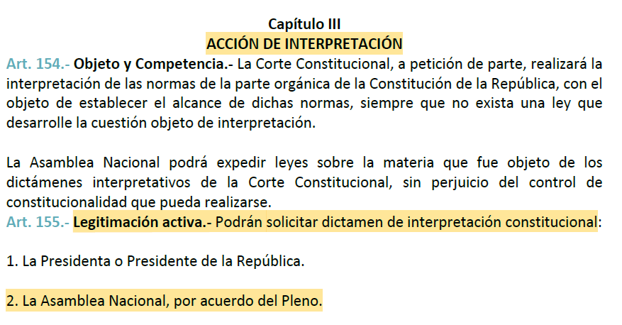 MartinezMolinaM's tweet photo. El pleno de la @AsambleaEcuador debería intervenir de manera inmediata en este caso y solicitar un dictamen de interpretación constitucional sobre el alcance de la sentencia N.º 002-10-SIC-CC, la cual se refiere a la sucesión presidencial y la ausencia temporal, y consultar la procedencia o no de un #SumarioAdministrativo contra una vicepresidenta de la República.
Este caso constituye un evidente atentado contra la separación de poderes y una arrogación de funciones por parte de la Ministra de Trabajo.
@VivianaVelozEc @veroniabad
Ver sentencia completa: https://t.co/rqCFJR2IWK