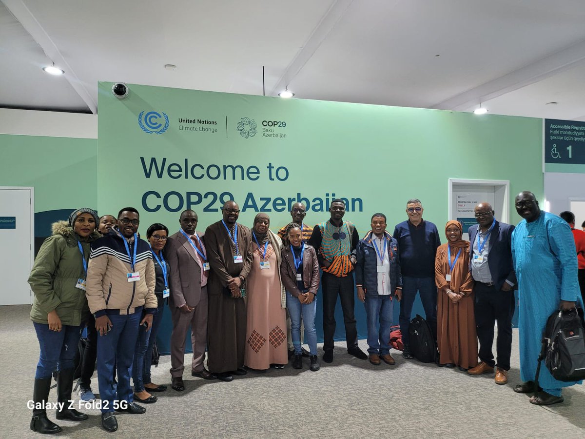kobiah's tweet photo. Following the successful conclusion of the pivotal #PreCOP29 side event at the World Business Centre in Baku, Azerbaijan, PACJA wrapped up the gathering with a group photo, capturing the unity and resolve of experts, policymakers, and advocates. The event, centered around “Securing Ambitious Needs-Based New Collective Quantified Goal on #ClimateFinance,” reinforced the call for clear, needs-driven financial commitments to address the urgent challenges faced by vulnerable communities. As we head towards #COP29, set for 11 to 22 November, this gathering has set a powerful tone for climate finance accountability and action.
#ClimateAction
#NCQG
@PACJA1