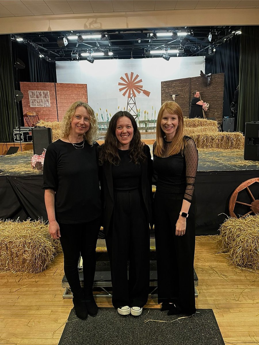 Best three nights performing Oklahoma. Well done to all the cast, crew and our fabulous musicians! #dreamteam