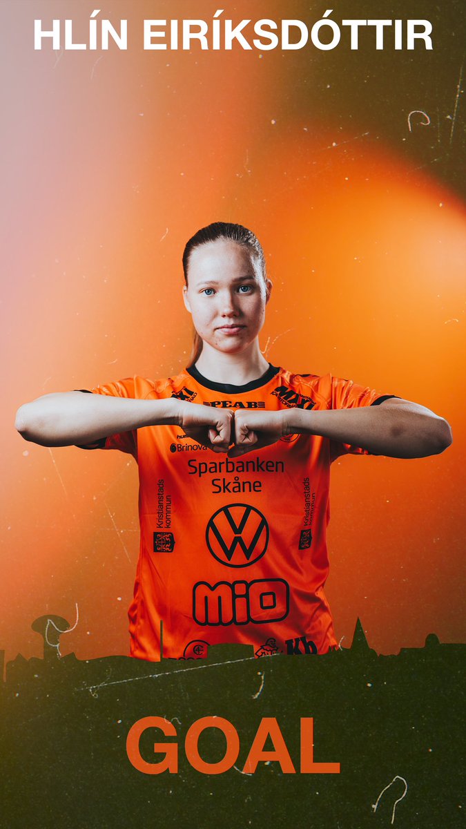 74’ 0-4 Hlín Eiríksdóttir🌟