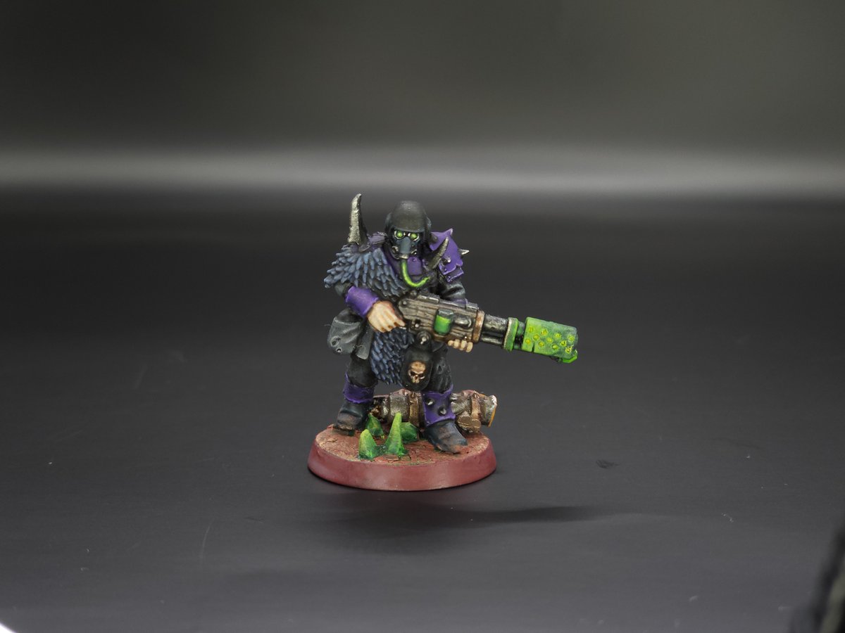JayminHsu's tweet photo. Traitor Guard regiment 'Guild Militia'
#chaoscultists #traitorguard #ウォーハンマー #warhammer40k #chaosspacemarines #slaanesh #emperorschildren https://t.co/OWxFhv59vd