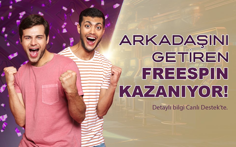 ColonyBet_'s tweet photo. COLONYBET'TE ARAKADAŞINI GETİREN FREESPİN KAZANIYOR. DETAYLI BİLGİ İÇİN HEMEN TIKLA https://t.co/wOgOY30tkK https://t.co/r29Vmob7os
