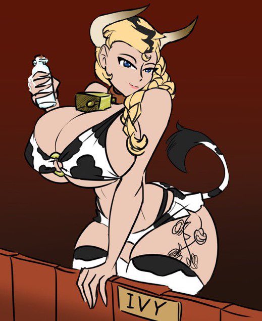 Calaglin4's tweet photo. @UshijiDraws Here are some comms of my gals Moo-ified for the year of the cow done by JakeArmorsmith, FluffyBeans2 and TheKaboozle respectfully, will attempt to moo-ify them myself later https://t.co/6ypvEy4itr