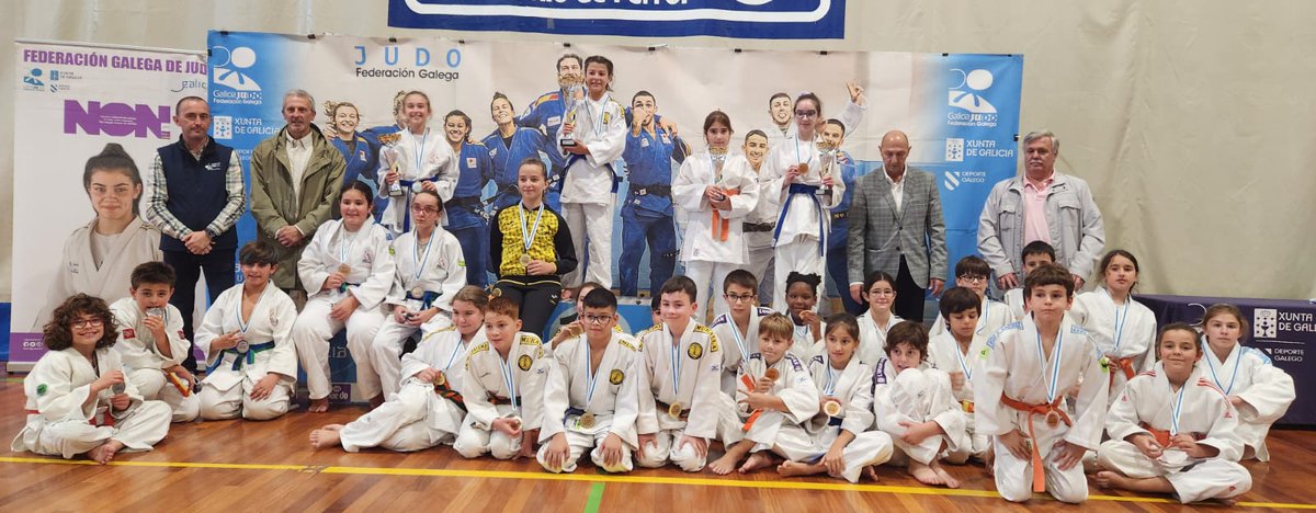 🏆CPTO. XUNTA DE GALICIA
🥋 Alevín mixto por equipos

1️⃣ 🥇AD JUDO MURALLA 
2️⃣🥈 JUDO CLUB COMPOSTELA
3️⃣🥉JUDO CLUB CAMBRE 
3️⃣🥉JUDO CLUB LUGOKAN BLANCO

<a href="/deportegal/">deportegal</a>
@ufedega
@concellodeferrol