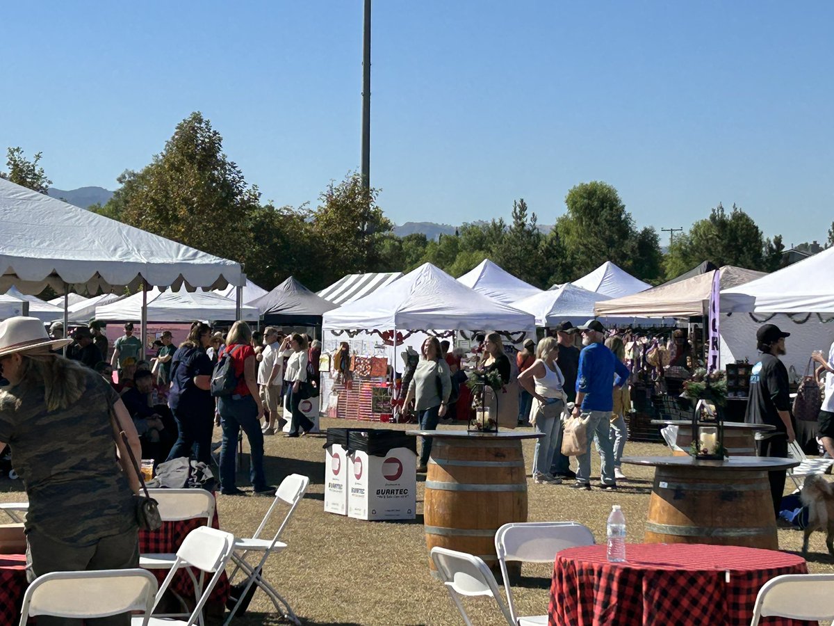 SCVCAM's tweet image. JingleFest going on Central Park right now