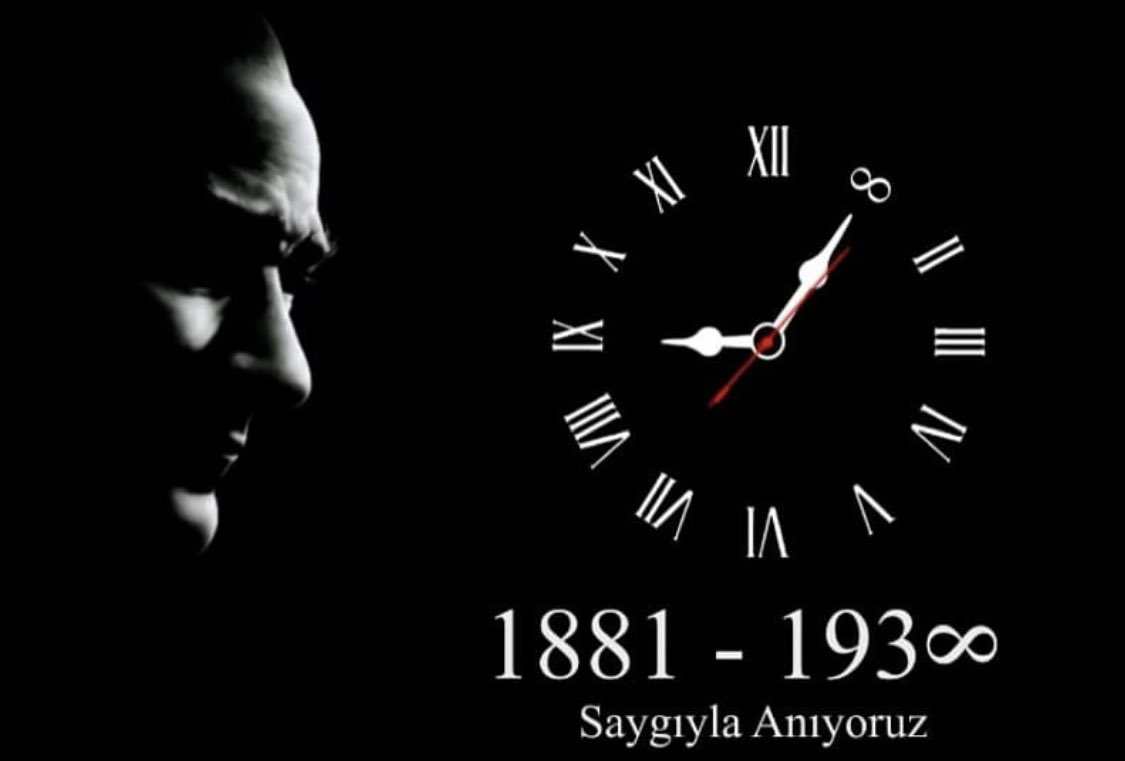 Saygı, minnet ve özlemle anıyoruz. #10Kasım