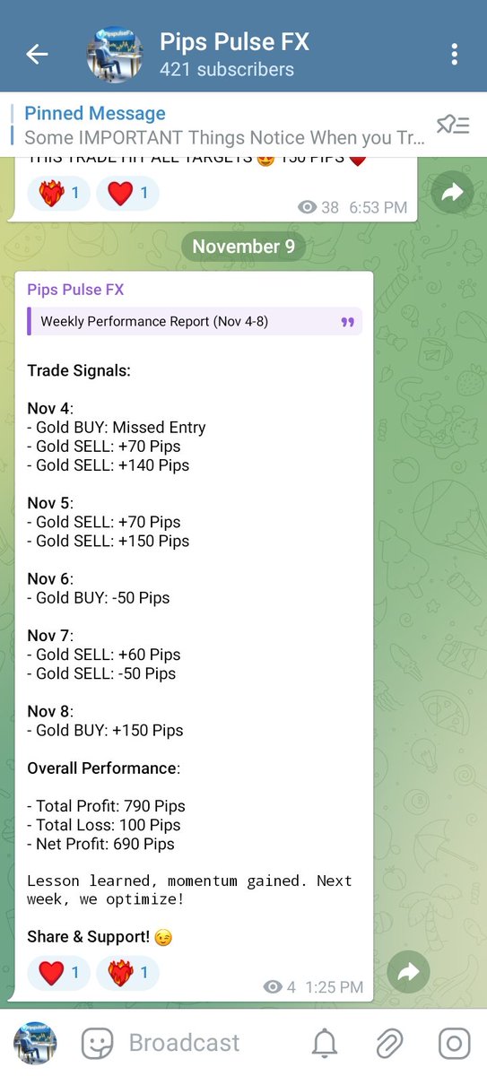 PipsPulseFX01's tweet photo. 790+ PIPS this week! π₯πΈ In our TELEGRAM CHANNEL!π Those who want to make money or recover their losses, come & join my TELEGRAM CHANNEL where you get high-quality signals! #XAUUSD #GOLD #PipsPulseFX
https://t.co/tnaSQoWu8q https://t.co/h3Hy2cQHPH