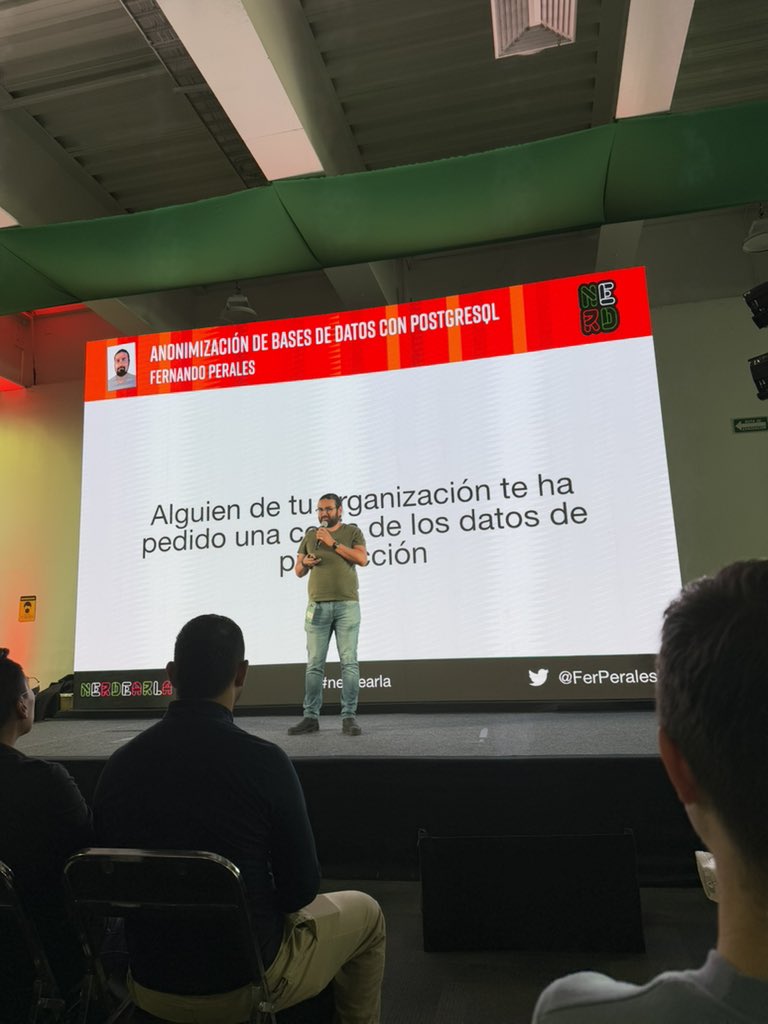 DayraChiu's tweet image. A quick stop at @nerdearla to attend some very interesting talks. Kudos to the speakers! :)
@photomatt @FerPeralesM @Mackaber