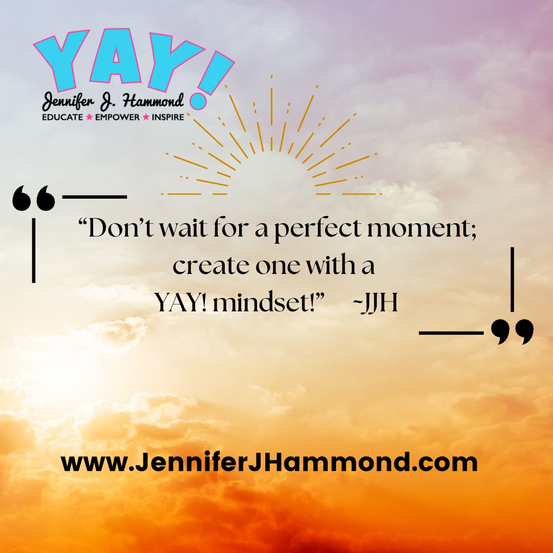 Ready to turn your ordinary day into something extraordinary? 🎉 Don’t wait for a perfect moment, create it! With every little victory, big or small, shout out a triumphant “YAY!” Let’s make today unforgettable—one YAY at a time! 🌟 #CreateYay #LiveInTheMoment #JoyfulVibes