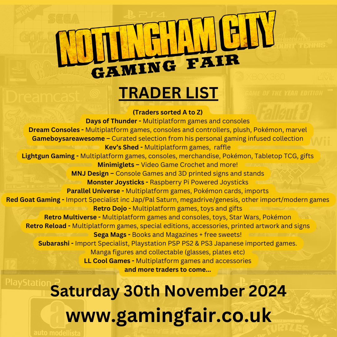 Nottingham City Gaming Fair tweet media