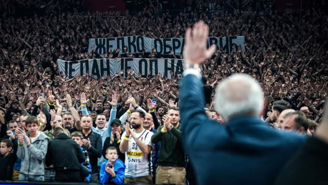 PartizanBC's tweet photo. #ObradovicZeljko

🖤🤍 #KKPartizan https://t.co/R0myY5C2X4