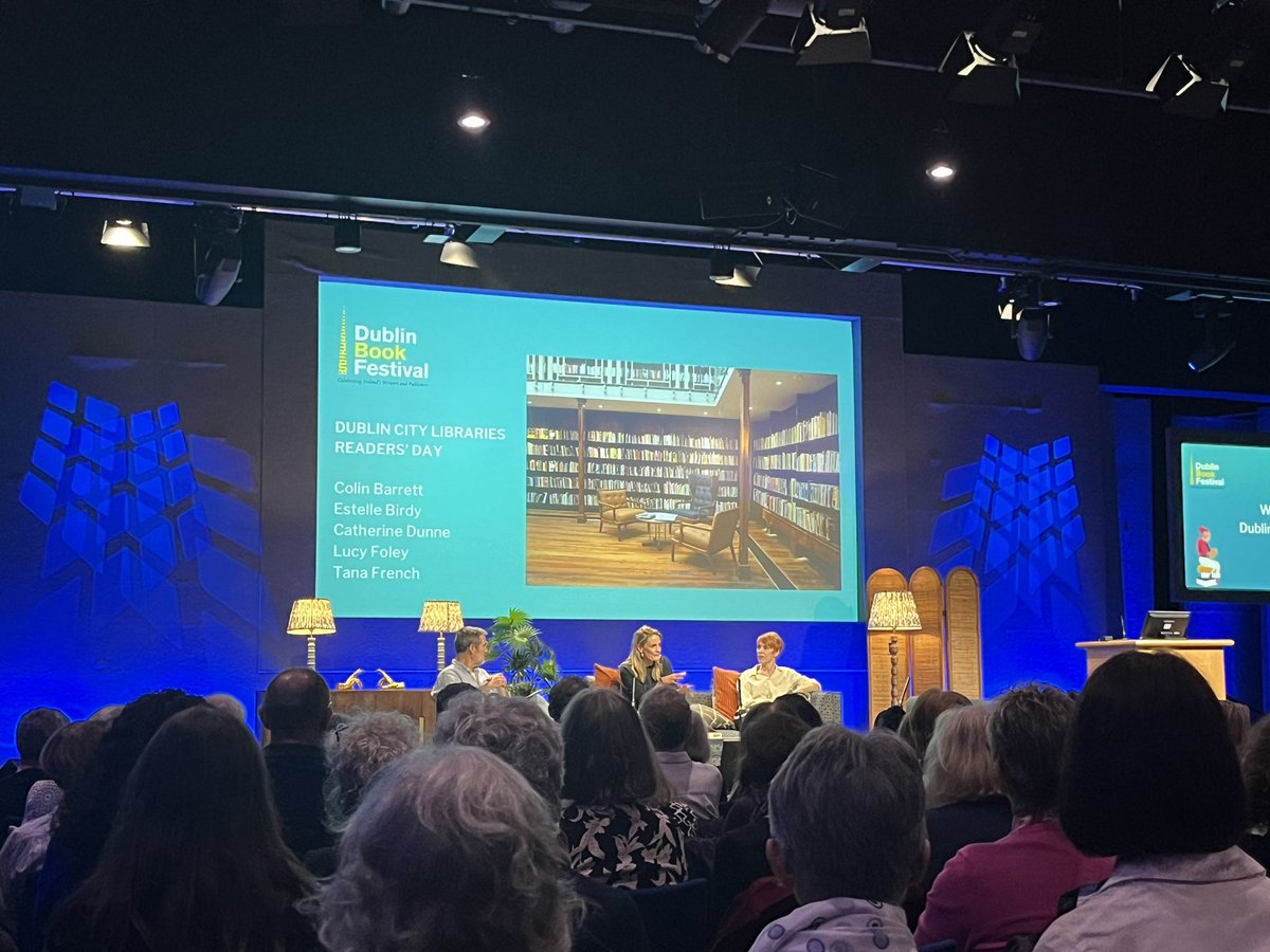 LarchCat's tweet photo. A great afternoon @DublinBookFest #TanaFrench #LucyFoley #books #DublinBookFestival https://t.co/wldA0RsUhz
