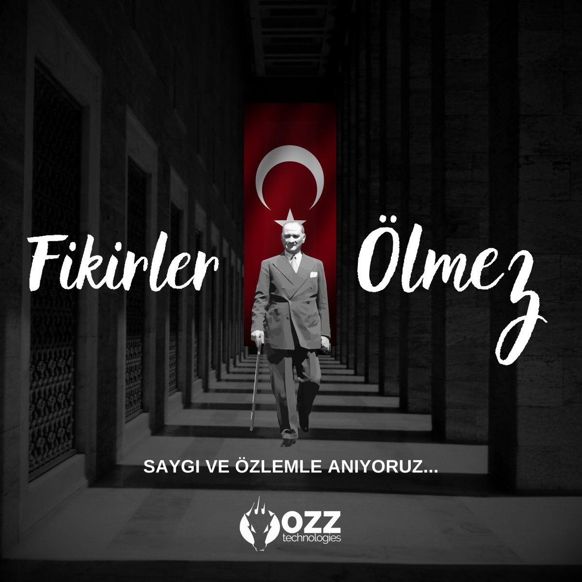 OzzTechIT's tweet photo. Saygı ve özlemle anıyoruz...

#ozztech #10kasım https://t.co/OkGRPeZl1r