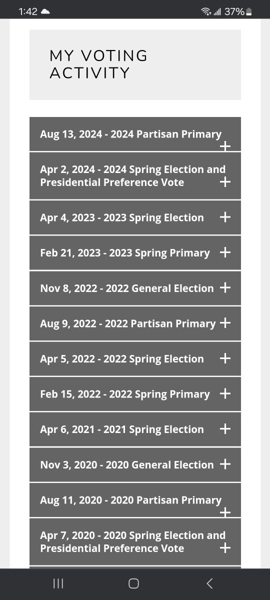 kilday_morgan's tweet photo. Well, the status of my ballot that showed up as "received" on Nov 5th has disappeared and the website said it will take the clerk 45 days to update. So you know, that's super cool and not worrisome at all. https://t.co/ZmgtueUfqt