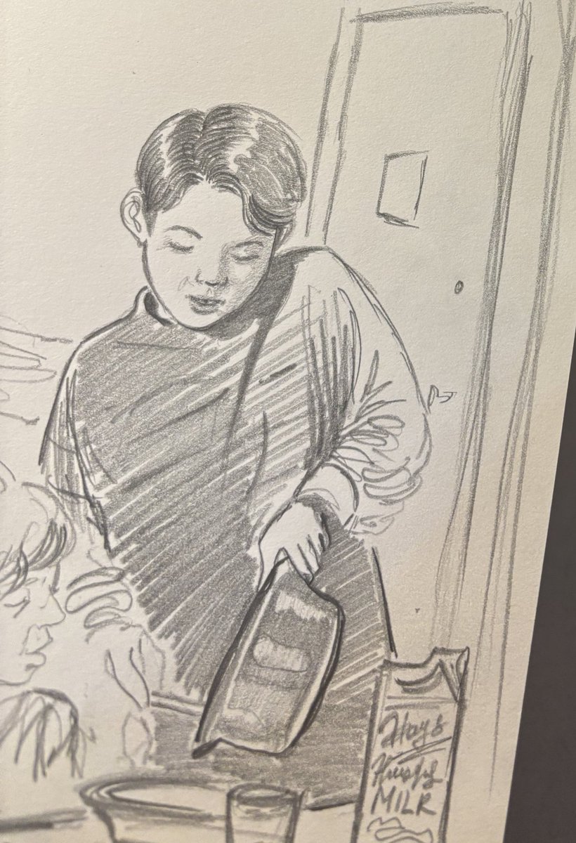 gunelk_'s tweet image. can you tell which scene i am trying to draw 🥹