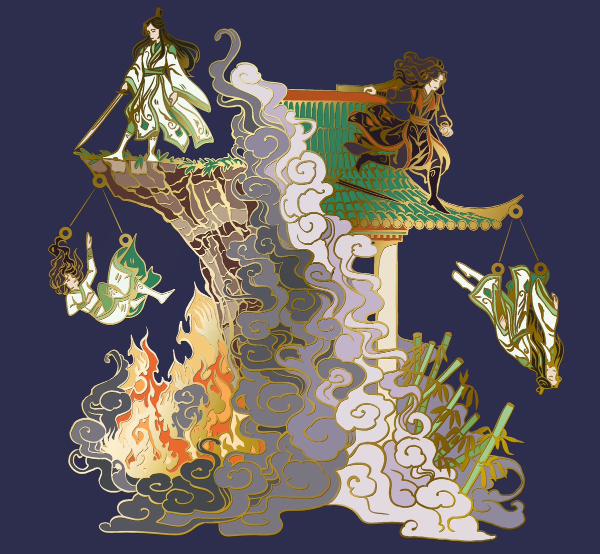 SulimoJou's tweet photo. ✨ PREORDERS LIVE! ✨
🍂 RTs  appreciated! 🍂

“The Fall”, a #SVSSS enamel pin set

🍂 Minimum size: 142mm
🍂 2 dangling pieces
🍂 3 colorways to choose from
🍂 $78 per set

Form 🔗⤵️!

#ScumVillainsSelfSavingSystem #bingqiu #人渣反派自救系统 https://t.co/fBuh12utRj