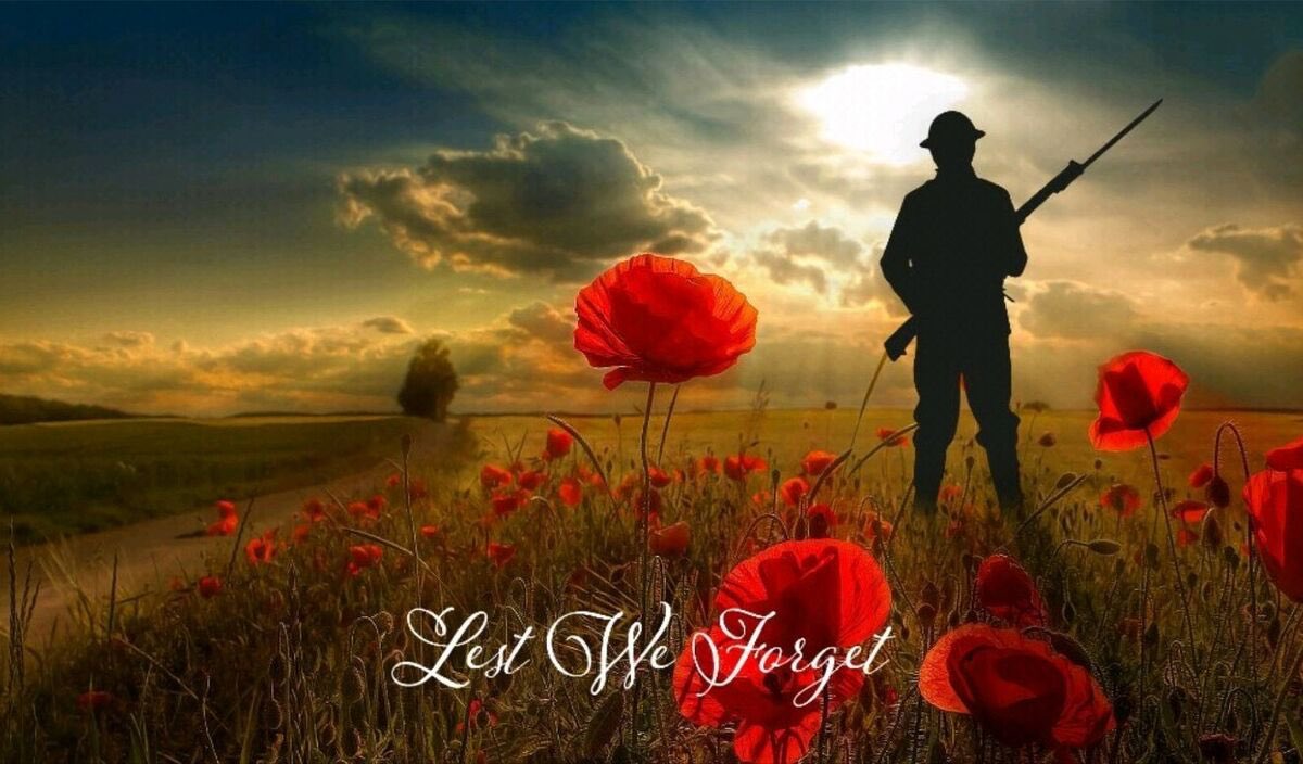 Jason Arbuckle (@jasonarbuckle5) on Twitter photo #LestWeForget
#Rememberance
<a href="/PoppyLegion/">Royal British Legion</a>
‘They shall grow not old, as we that are left grow old:
Age shall not weary them, nor the years condemn.
At the going down of the sun and in the morning
We will remember them.’ #LestWeForget
#Rememberance
<a href="/PoppyLegion/">Royal British Legion</a>
‘They shall grow not old, as we that are left grow old:
Age shall not weary them, nor the years condemn.
At the going down of the sun and in the morning
We will remember them.’