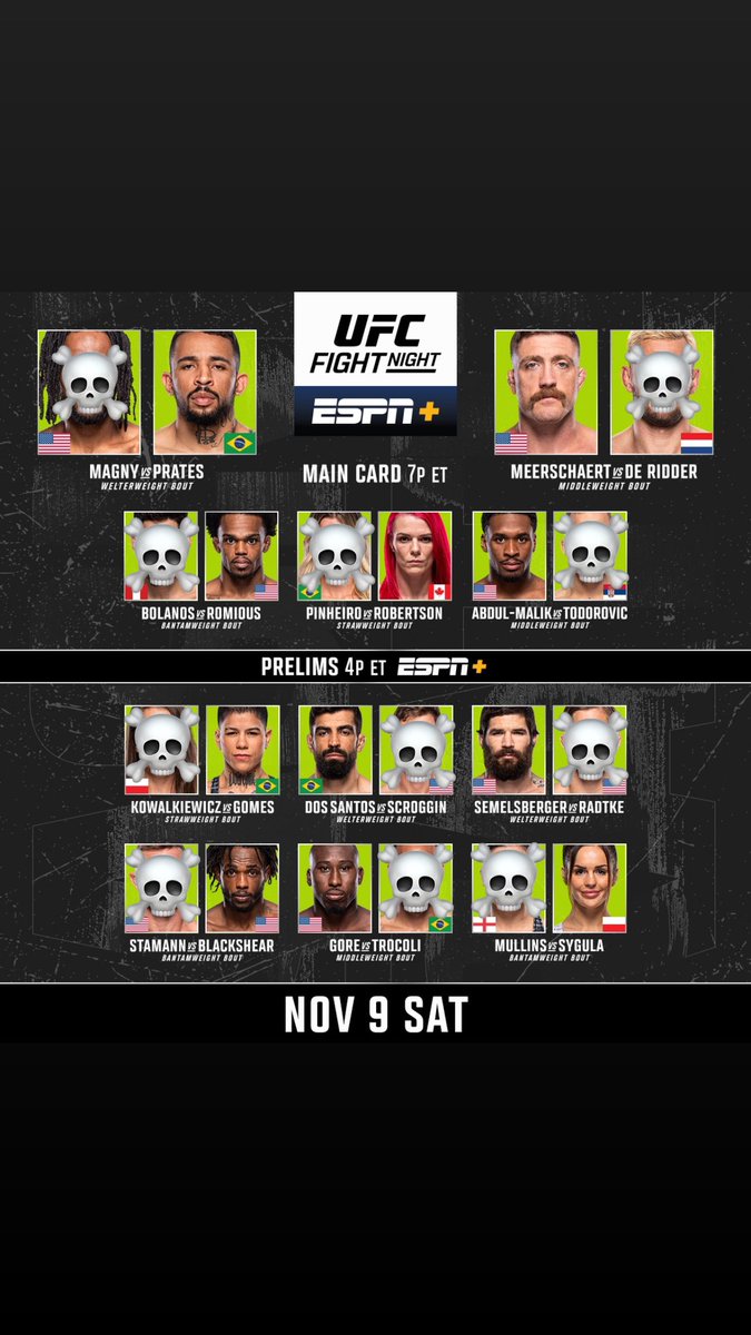 MaineOnMMA's tweet photo. #UFCVegas100 Happy fight day folks! #TeamPrates #TeamMilwaukee #GM3 #cortaviousromious https://t.co/IYImVOPAsR