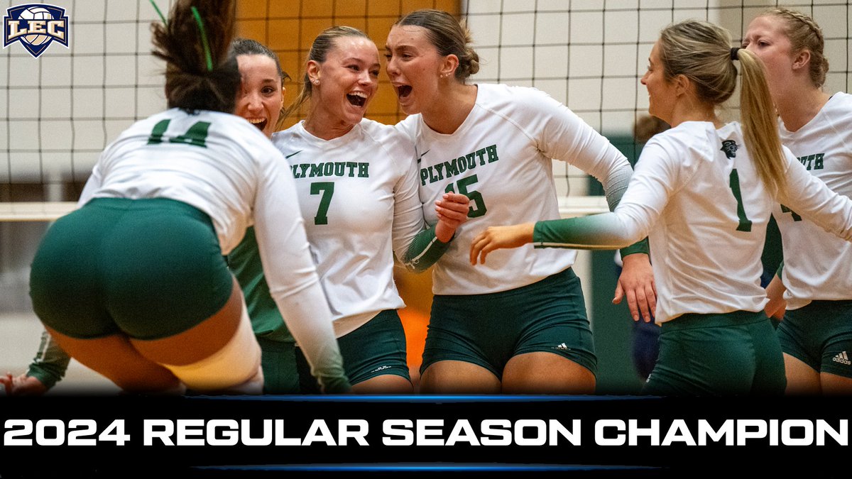 LittleEastConf's tweet photo. Congrats to @PSUPanthers on winning the 2024 Women's #LECvb regular season title and clinching the No. 1 Seed in next week's #LECchamps tournament with today's five-set victory at UMass Dartmouth! #d3vb #NCAAD3 @ncaadiii @AVCAVolleyball @NCAADIII https://t.co/ZVgZFIyYK8