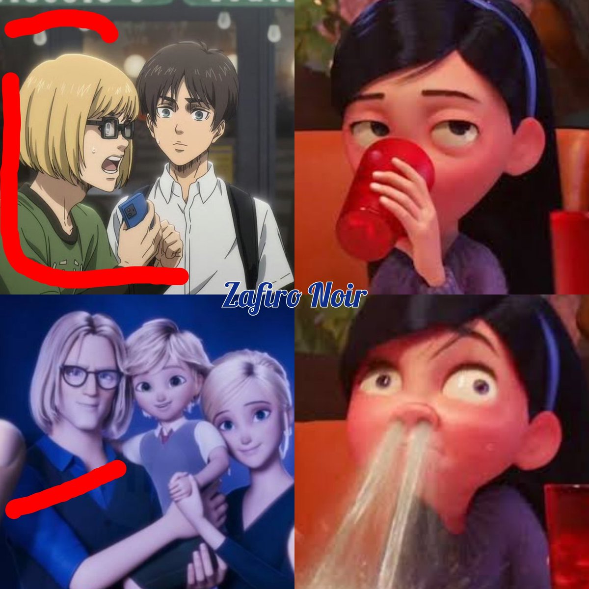 Armin es el hermano gemelo de Gabriel Agreste 

Se estreno la pelicula de " Attack on Titan The Last Attack "
Habian una escena post creditos que Armin de otra epóca y me hizo recordar a Gabriel Agreste de la pelicula cuando era jovén 😅😅
#miraculous #ladybug #attackontitan