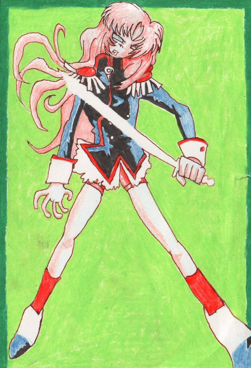 idk if twitter saw this.. utena for a friend a while back