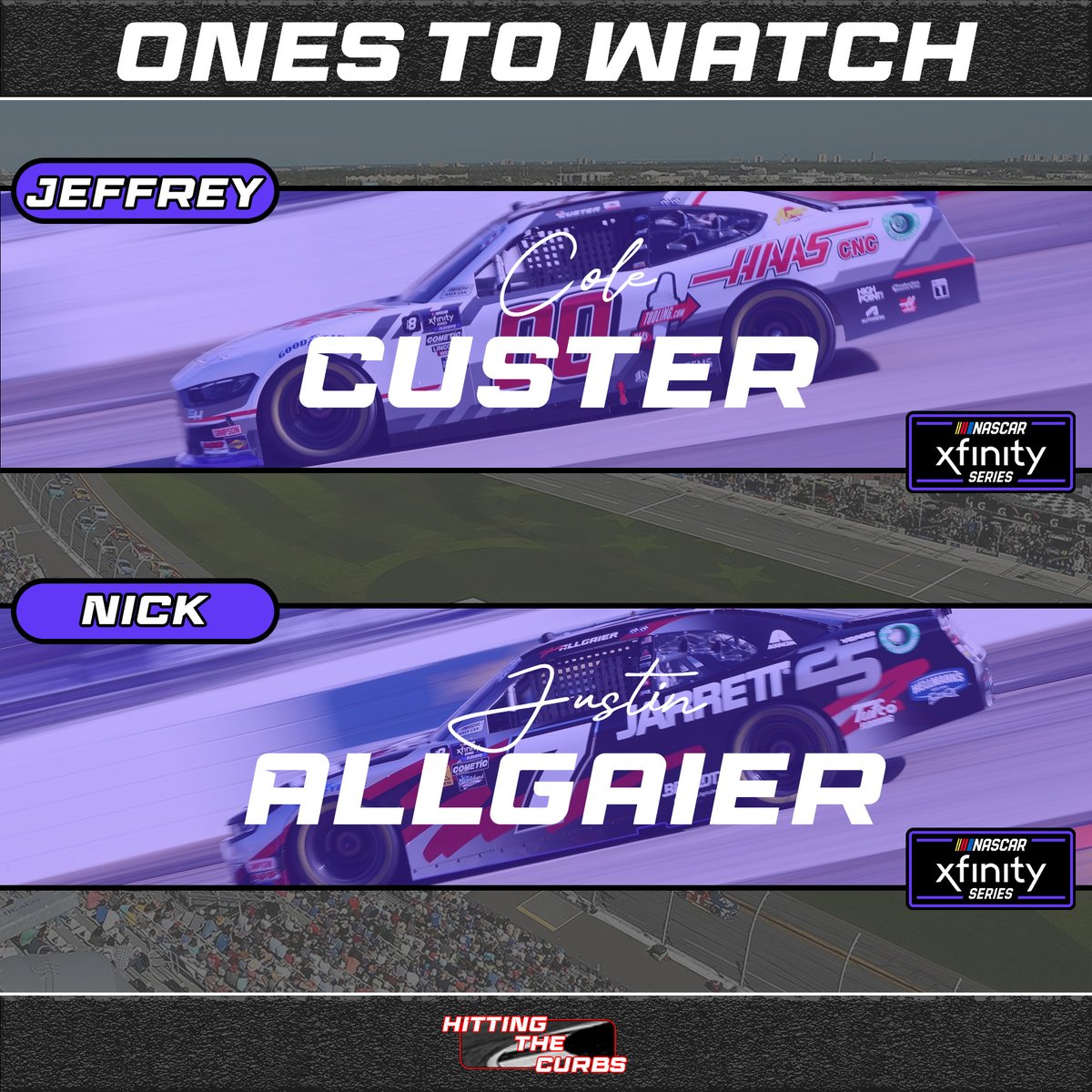 Here are our ONES TO WATCH for the NASCAR Xfinity Series Championship Race at Phoenix Raceway. 

It's the defending champion vs. the fastest Championship 4 driver in practice. Who's pick do you agree with more?

#NASCAR | #Championship4