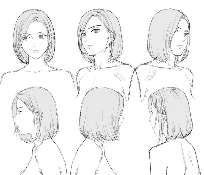 キャラデザイン
自分が見る用だからこんなもんで・・・ 