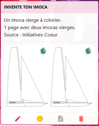 fred_cm1b's tweet photo. Ajout d'un nouveau document sur le #Digipad : un Imoca vierge à colorier. #VendéeGlobe #VG2024
➡️ https://t.co/XpSWqL7Dtx https://t.co/RUhanQPfWE