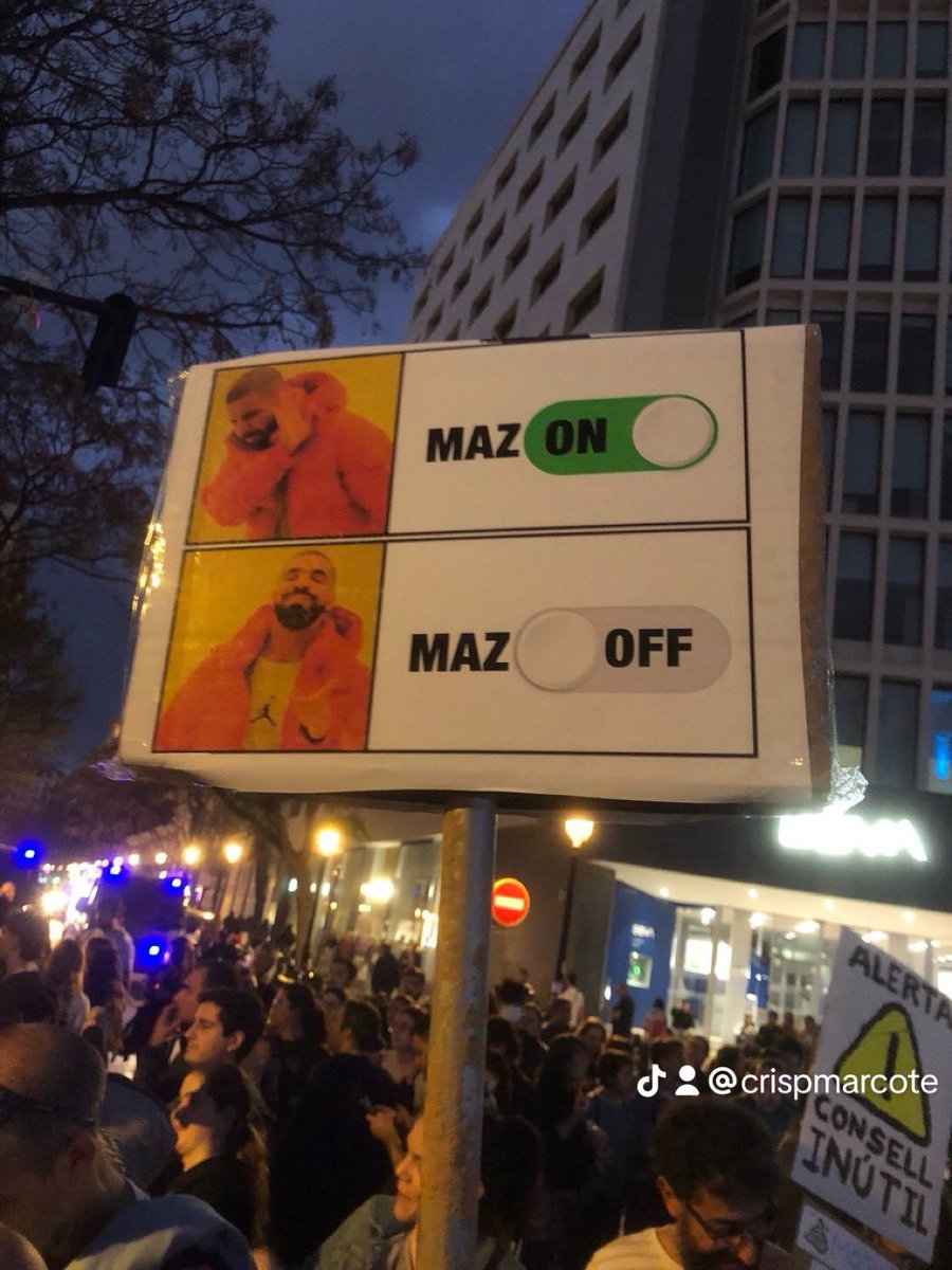 Quién ha sido el genio o genia? Mis dieces 👏🏽👏🏽👏🏽

#MazonDimissió #MazónaPrisión #ValenciaIndignada