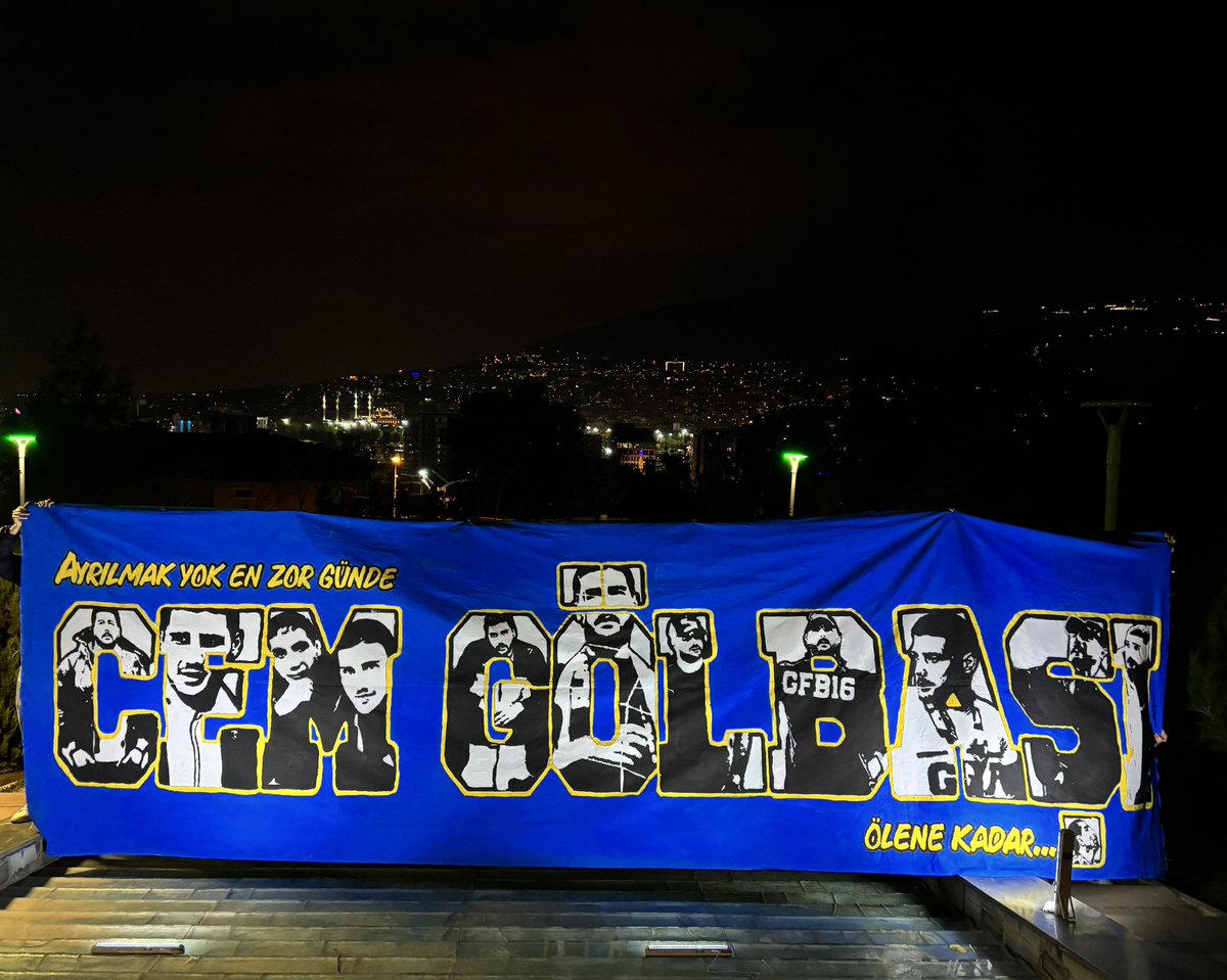 BursaGFB's tweet photo. Pazara kadar değil mezara kadar,
Geliriz senle Fizan’a kadar… #GFB16 #CemGölbaşınaÖzgürlük https://t.co/kdKGasTcet