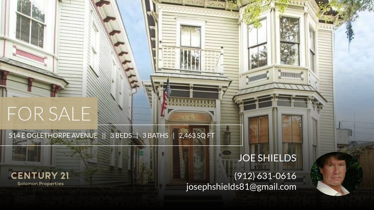 jensuarez4's tweet photo. Victorian Charm - Get this beautiful home while you can!!!!

Jenifer Suarez
Century 21 Solomon Properties 
912-220-1095
Jen@spc21.com https://t.co/USdyTc41Wo https://t.co/gkcb6kS8op