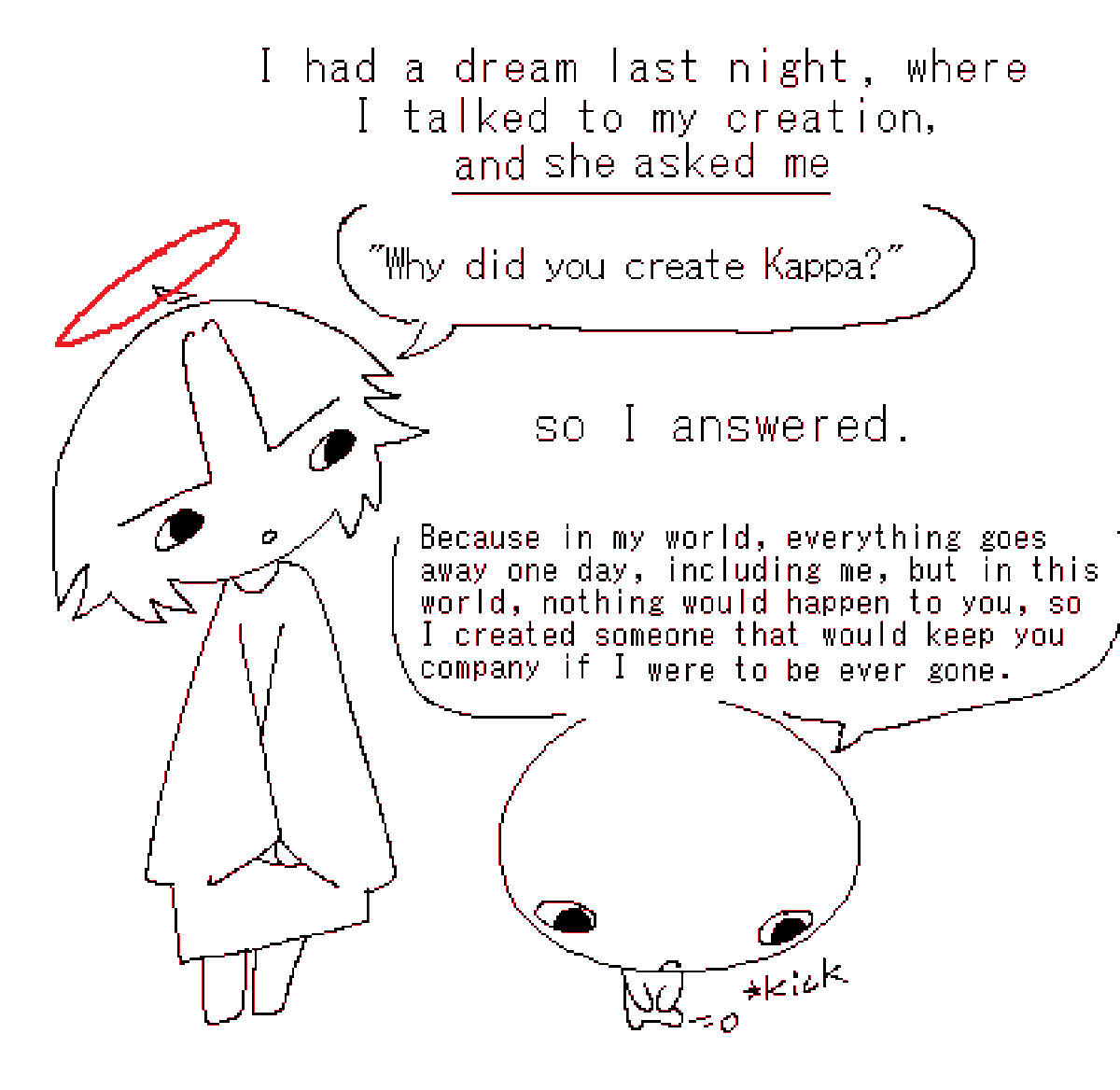 I had another dream last night. 