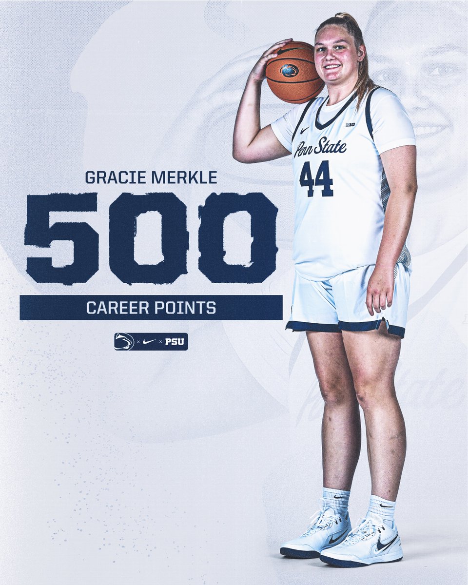 Welcome to the 500 club, <a href="/GracieMerkle/">Gracie Merkle</a>! 😤

#LionMentality