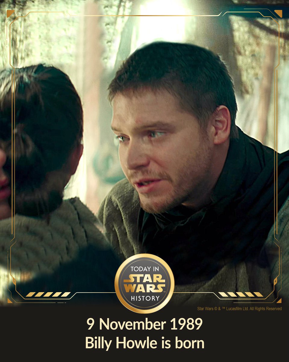 TodayinStarWars's tweet photo. 9 November 1989 #TodayinStarWarsHistory “You'll be safe here. I promise.” #ReysFather #Dathan #TheRiseofSkywalker #Cameo #BillyHowle https://t.co/emHu30sHUR