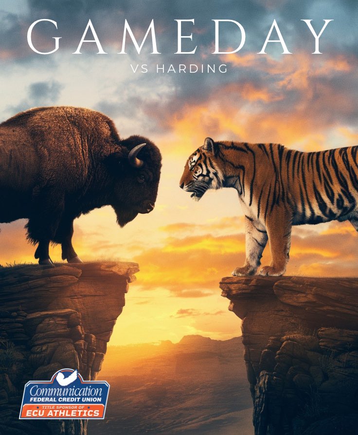 IT’S GAMEDAY❕
(Versus the Defending National Champs)
#BeTheStandard

🆚 Harding
🏟️ Koi Ishto Stadium
⏰ 2:00 PM 
📺 adasports.net