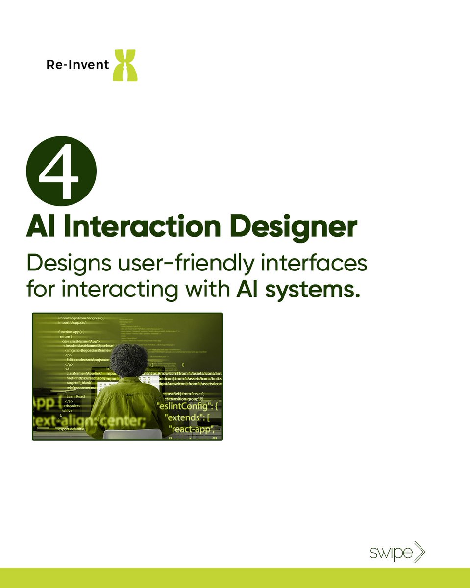 BraveAchievers's tweet photo. Discover the future of work with Generative AI! 🌍 At Re-Invent X, we’ll explore emerging AI-powered jobs and how they’re reshaping industries. Stay ahead of the curve—click the link and register for the summit! https://t.co/xKtnl79itK 

#AIJobs #ReInventX #FutureOfWork #TechJobs https://t.co/mRJu0zRqtB