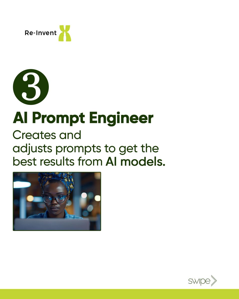 BraveAchievers's tweet photo. Discover the future of work with Generative AI! 🌍 At Re-Invent X, we’ll explore emerging AI-powered jobs and how they’re reshaping industries. Stay ahead of the curve—click the link and register for the summit! https://t.co/xKtnl79itK 

#AIJobs #ReInventX #FutureOfWork #TechJobs https://t.co/mRJu0zRqtB