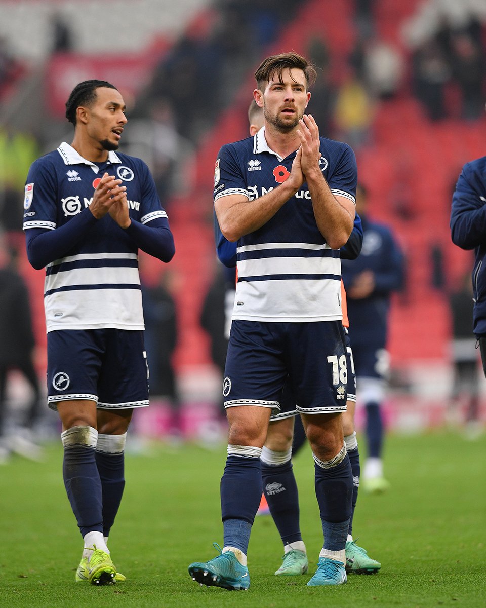 1️⃣5️⃣ points from our last 7️⃣ matches.

Unbelievable effort, lads! 👏

#Millwall