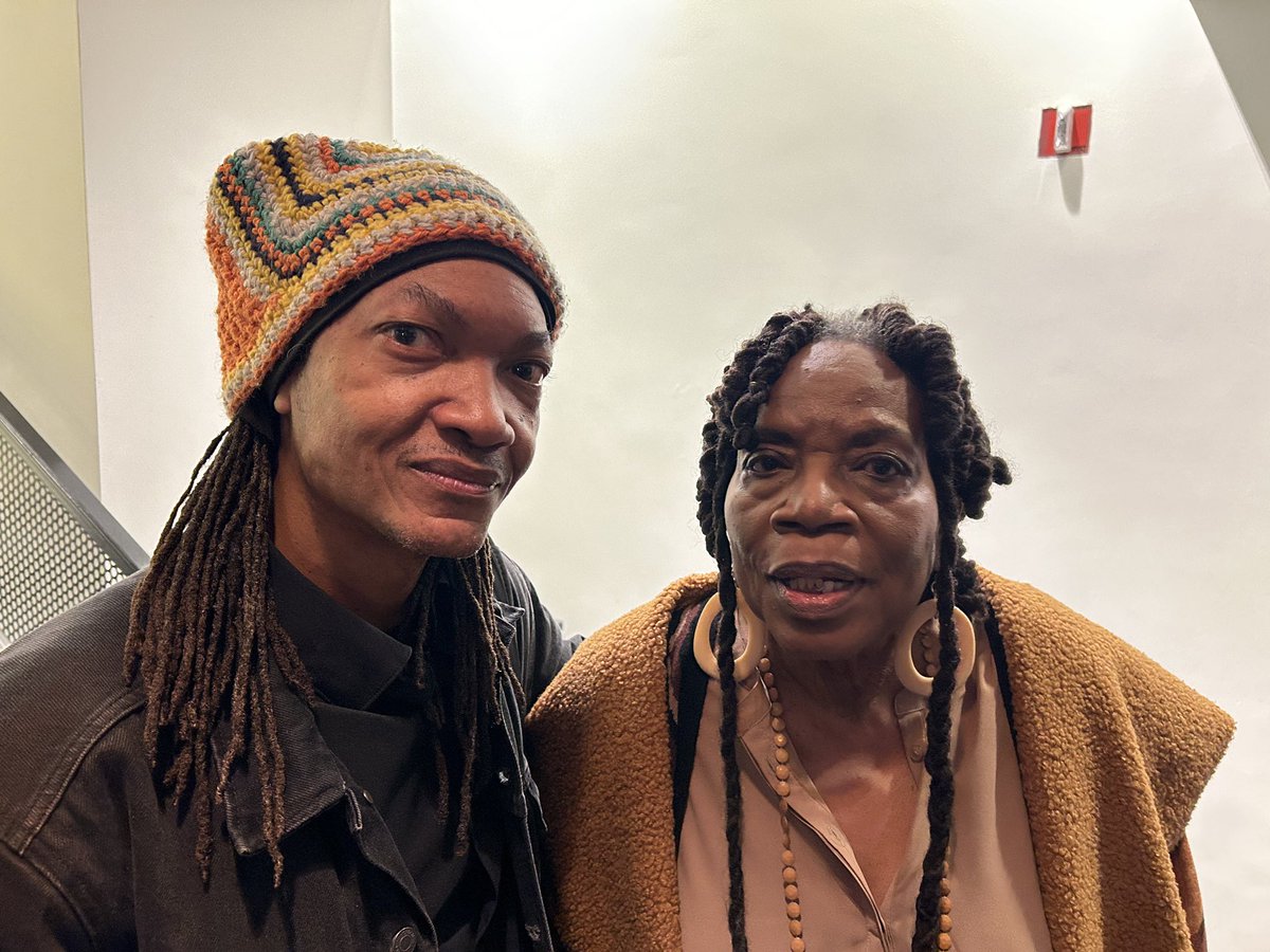 J36963's tweet photo. The AACM visionaries were in the house @SymphonySpace. #iquacolson presented “String Musings…#declansheeymosss presented “Bounce”.  #Amina Claudine Myers (who knows everyone) and the Maestro #henrythreadgill held court. #stevecolson #reggieworkman! #aacm #creativemusic https://t.co/3cib8MMkAO