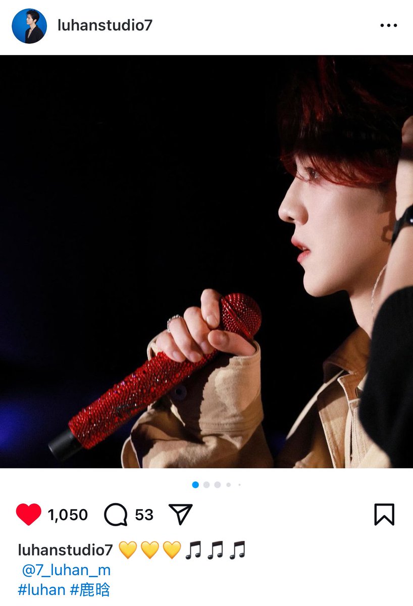 luking0420's tweet photo. [NEWS] 241109 LuHan Studio’s Instagram update:

💛💛💛🎵🎵🎵
#LuHan #鹿晗

1️⃣

Cr. luhanstudio7
Link: https://t.co/Tc7ypPuhby https://t.co/mOglZrlkoC