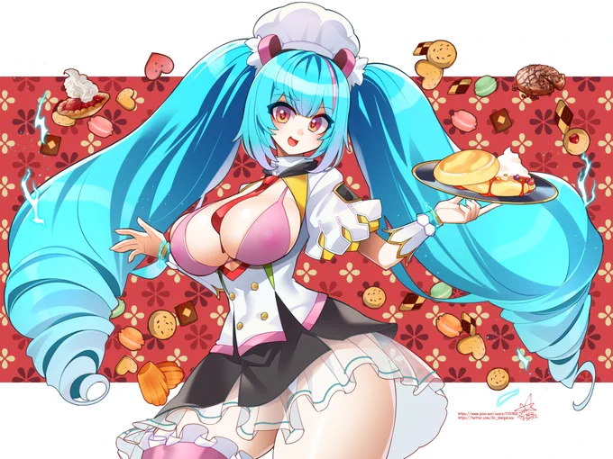 アウローラ(Aurora)おやつ作りに来て欲しい! #LastOrigin #ラストオリジン #ラスオリ #라스트오리진 