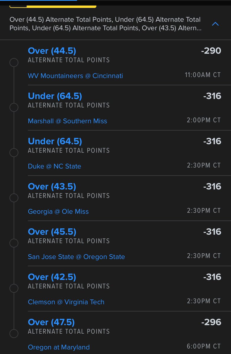 BetBossSports's tweet photo. 🚨#CFB WK 11 VIP Lottos🚨
🔒9 more VIP plays at @winible
💎 https://t.co/kJgFwBJutj💎
💰DK Lotto +926
💰FD O/U Lotto +613
🔥Put the boosts to use!🔥
#GamblingX #collegefootball #NCAAF #NCAA #NCAAFootball #collegebets #CFBPicks https://t.co/WC90h4tRRf