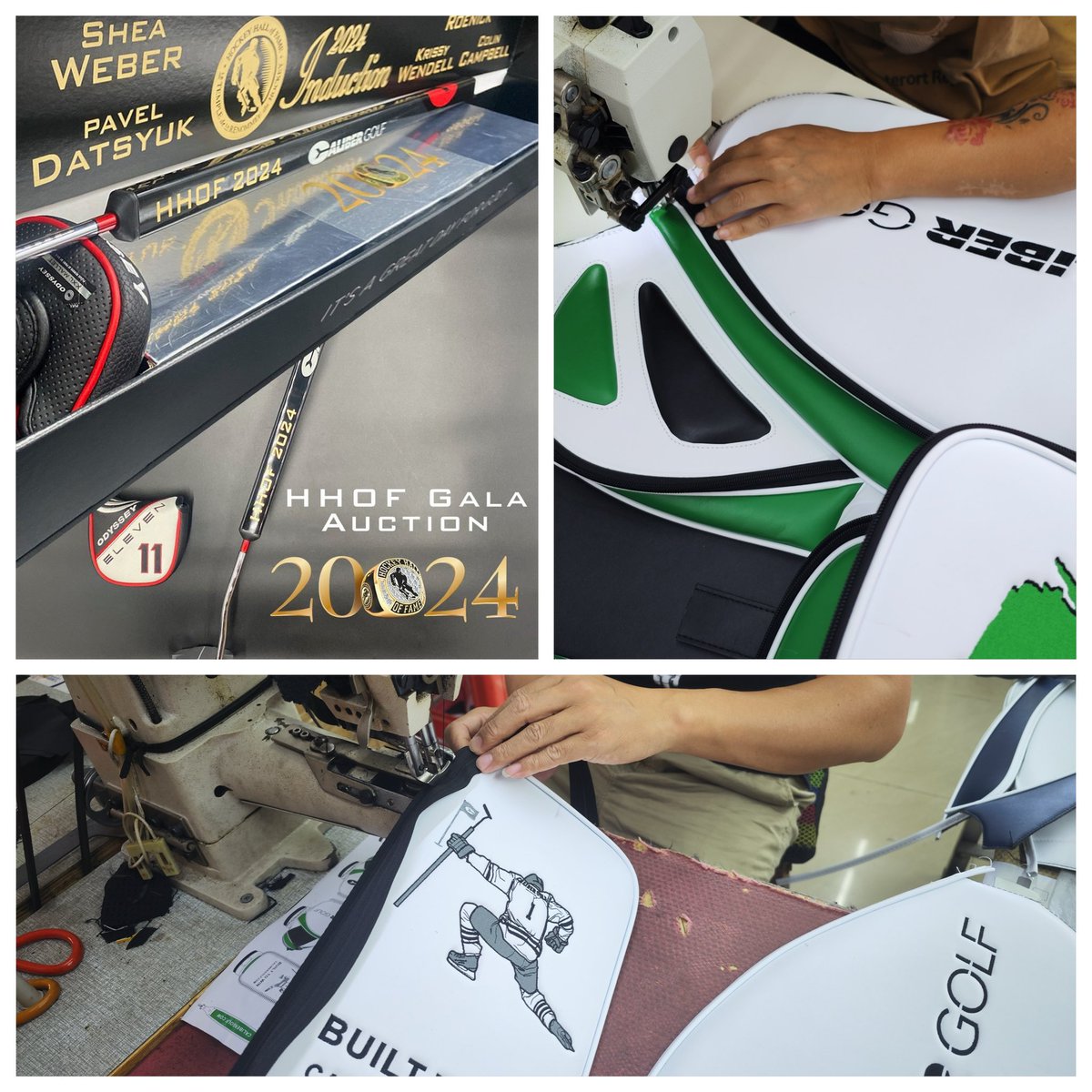 MPDCustomGolf's tweet photo. Congratulations! This is truly awesome @HockeyHallFame We have played with the @caliber_golf putters and it putts beautifully! If you're a hockey player or fan you'll see the difference right away!
#calibergolf #hockeyhalloffame #hockey #golf #putters #mpdcustomgolf #customgolfbags